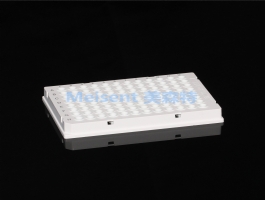 96孔全裙边PCR板－白色管体
