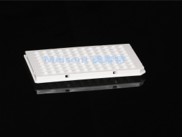 0.1ml 96孔PCR板-半裙边，白色